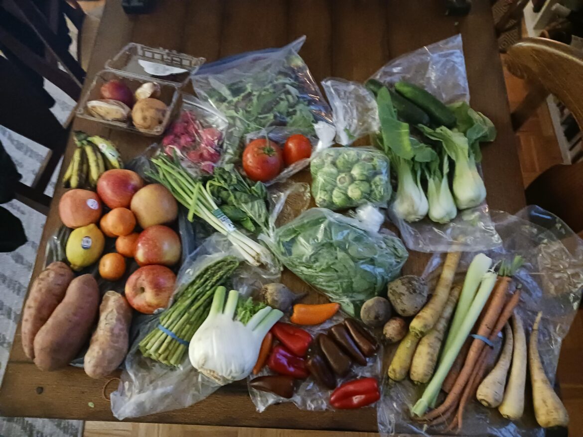 Help! I have so much fruit and veg.