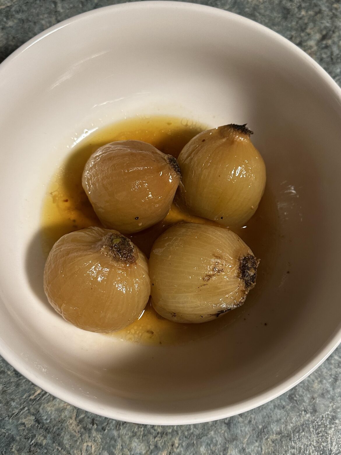 Some onions I added to the slow cooker today 😁