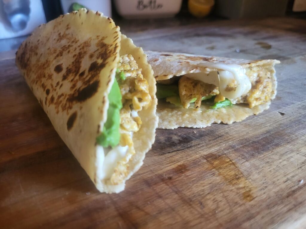 Lunch was great! I used some mole too.