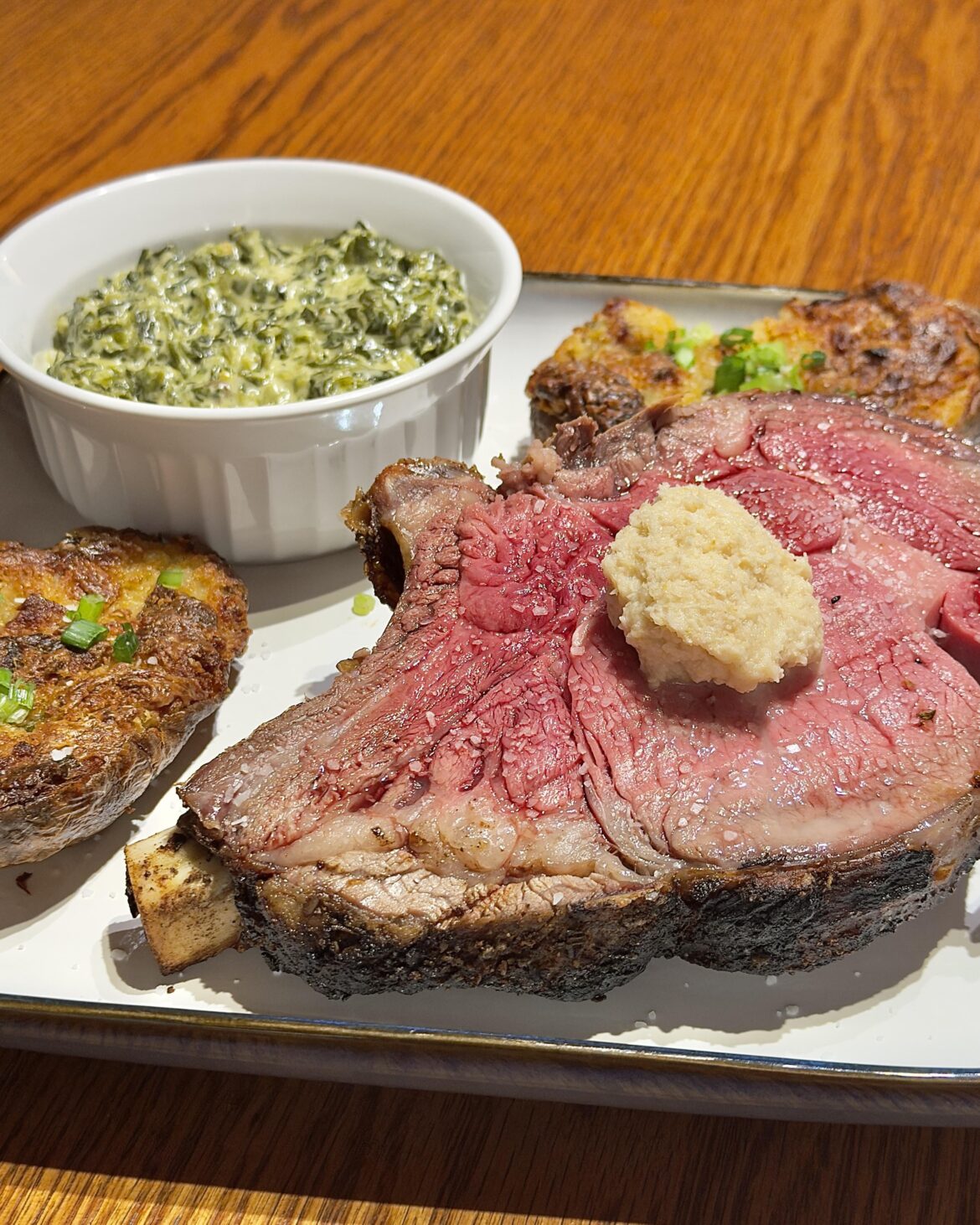 I was craving a prime rib, polished this bad boy off at 1am