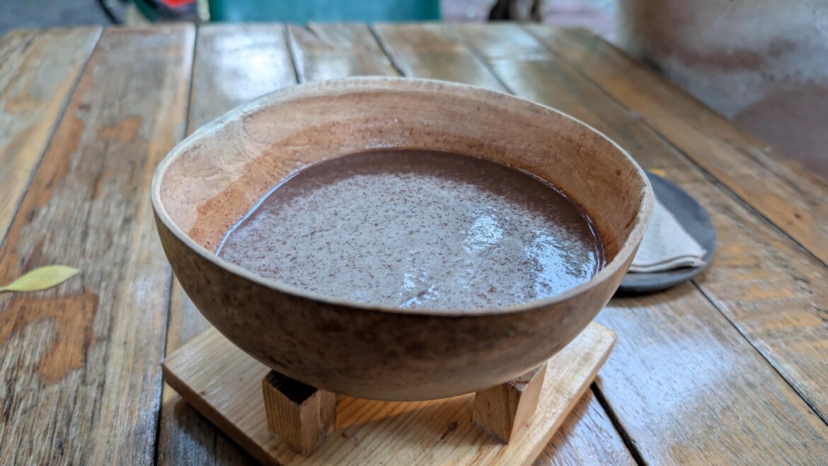 Having some actual chocolate