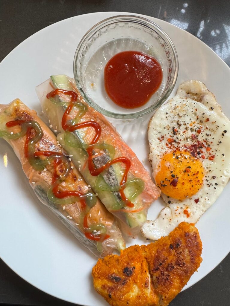 Getting that protein in 🐟