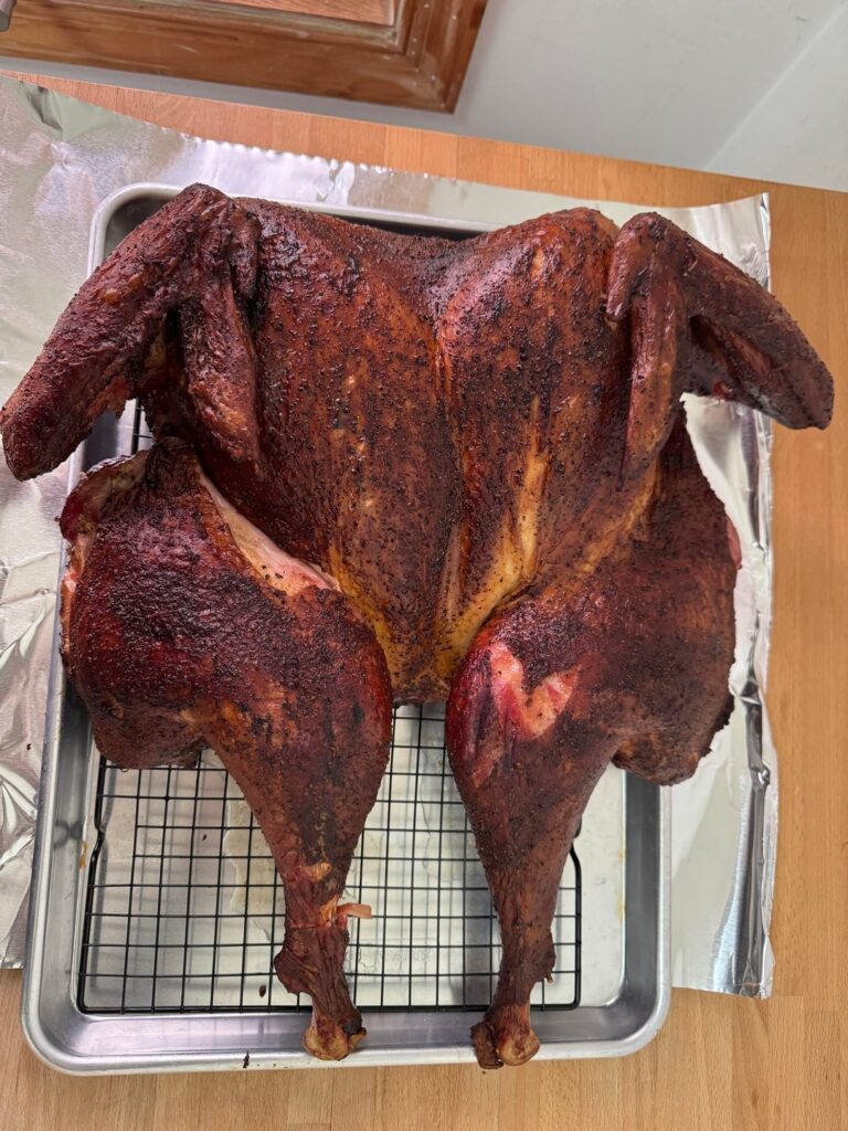 Someone said smoking their turkey wasn’t worth it. I disagree x2