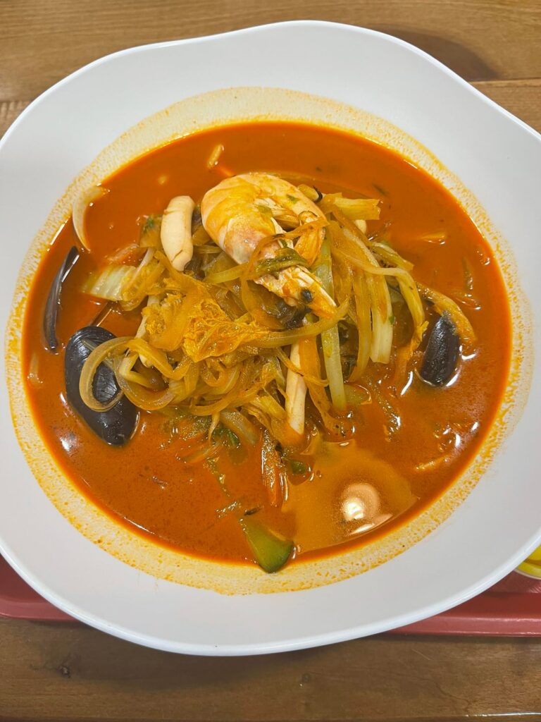 Jjamppong from Kyodong Noodles in Long Island City, Queens