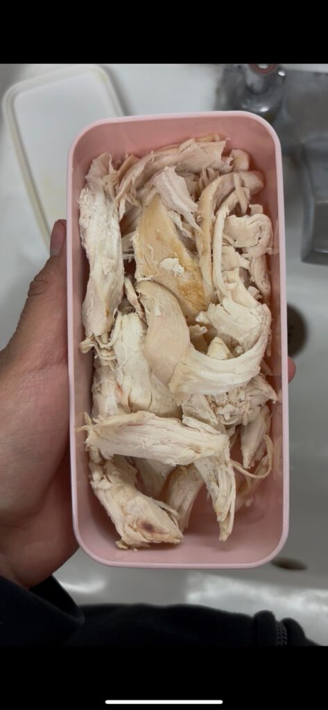 How many cals in this Costco rotisserie chicken? Happy Tueday!