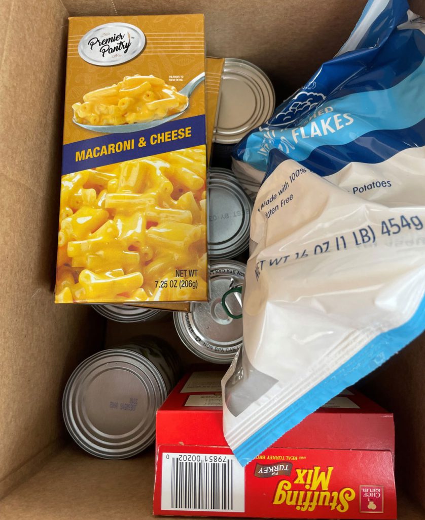 Cal Water Operation Gobble Thanksgiving food distribution