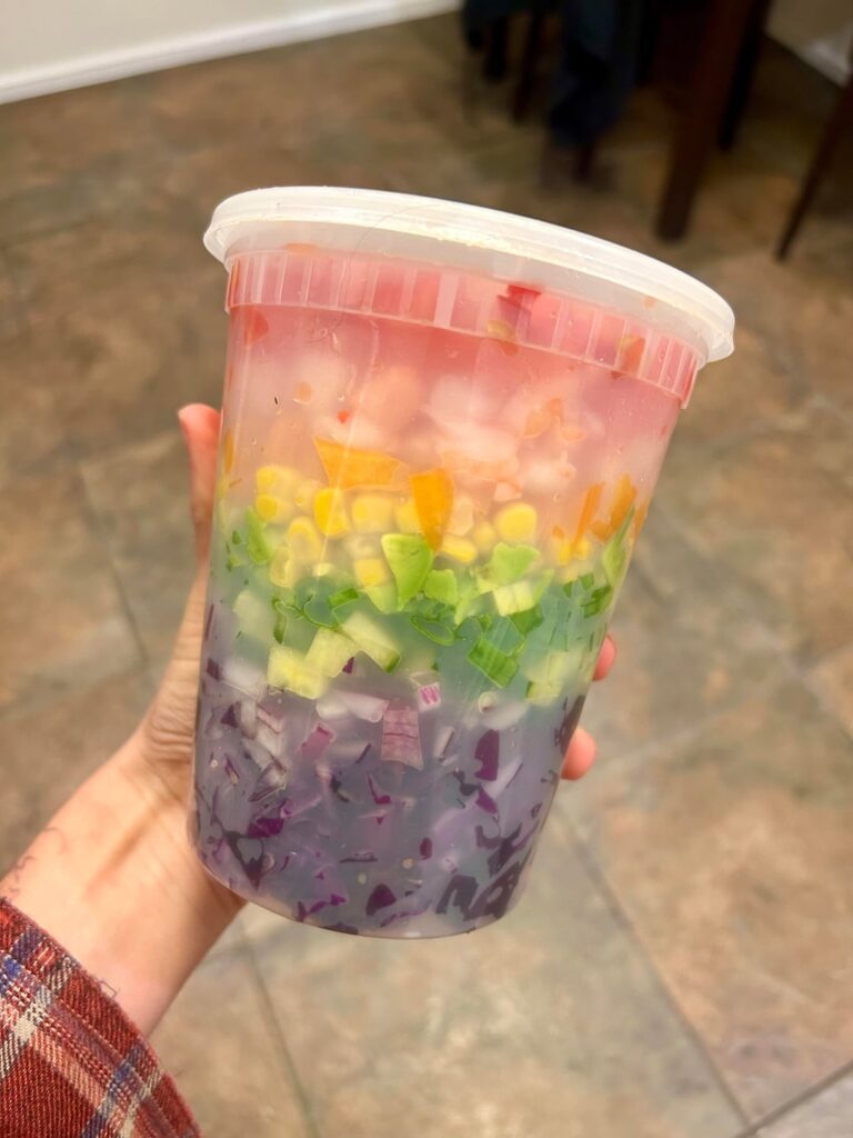 Rainbow Shrimp Salad-350 kcal, 600g