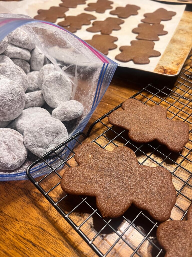 Ginger Snaps, Gold Medal Flour Cookbook (1910); Pfeffernuesse, Better Homes and Gardens Cookies and Candies (1966)