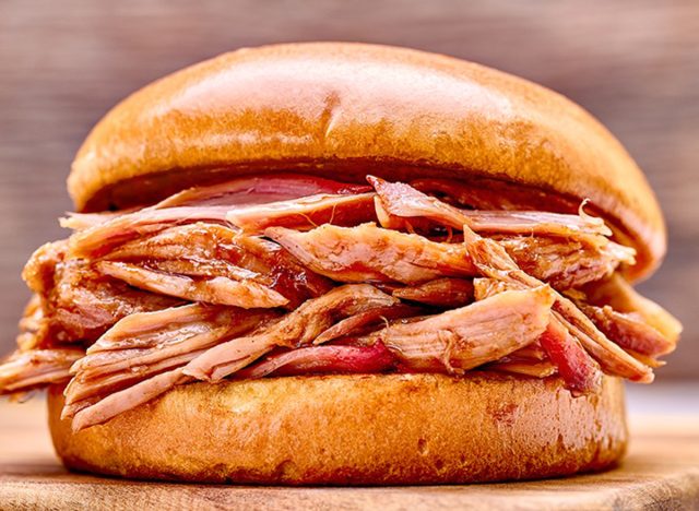 Sonny's BBQ Pulled Pork Sandwich