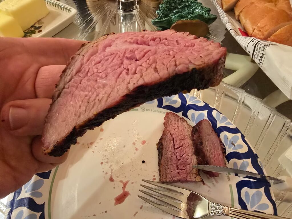 A nice Sunday evening tri-tip