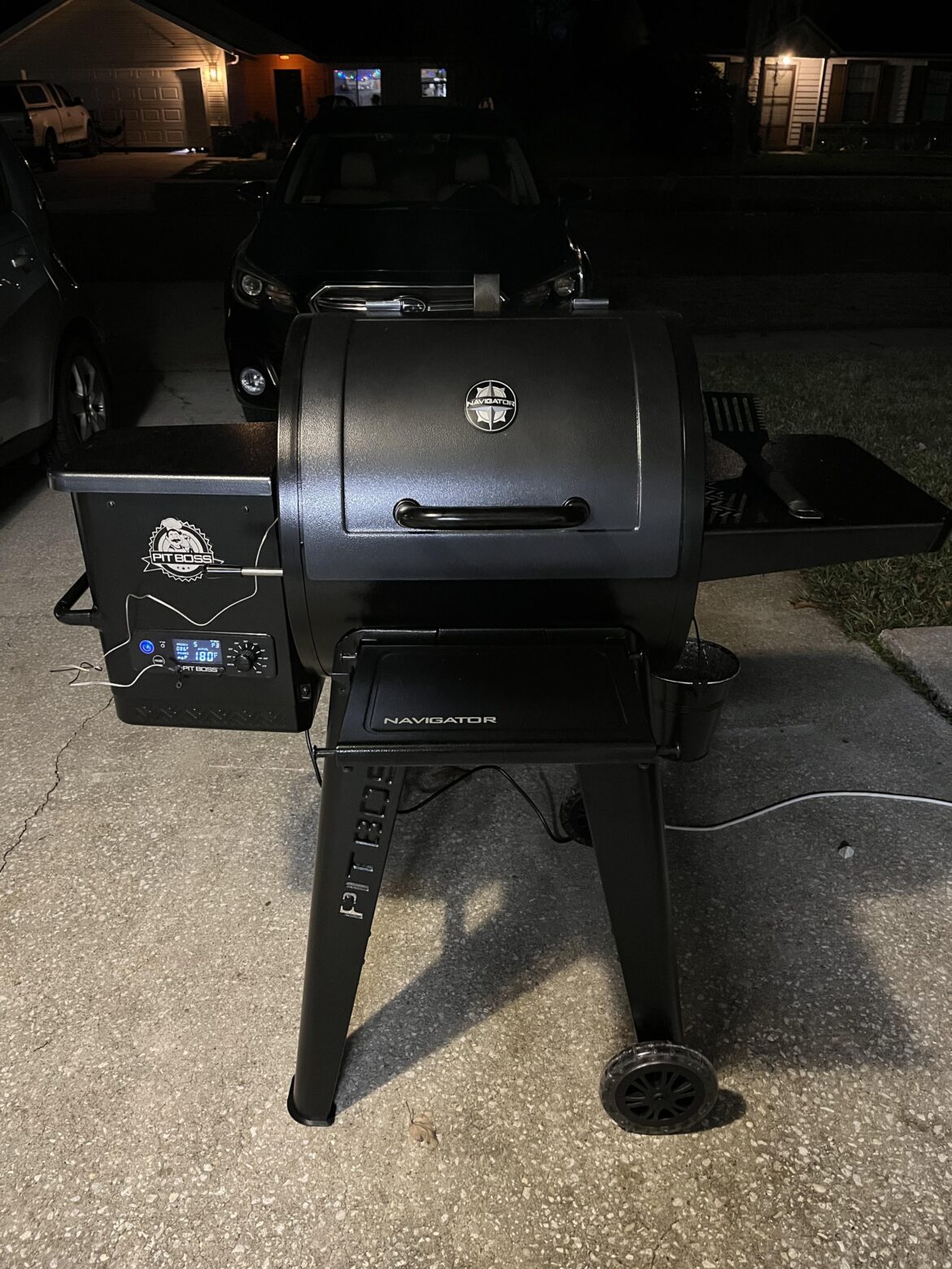 First pellet grill
