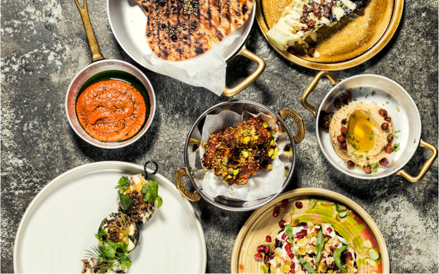 Meze served at fine dining restaurant Sumac in Reykjavík