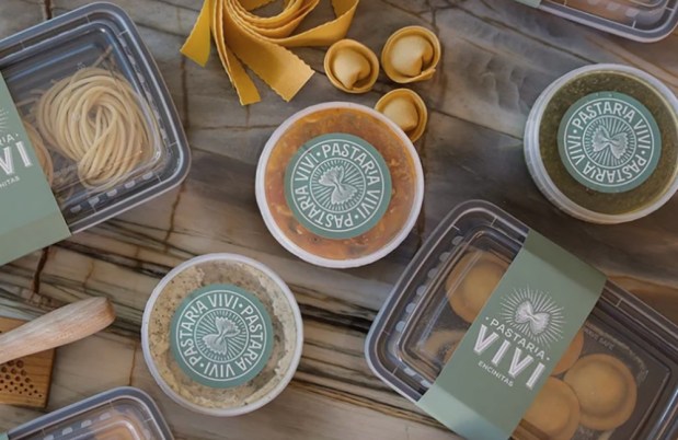 A selection of handmade pastas and sauces from Pastaria Vivi, which will open in Encinitas in late winter/early spring 2026. (Brynn Smith)