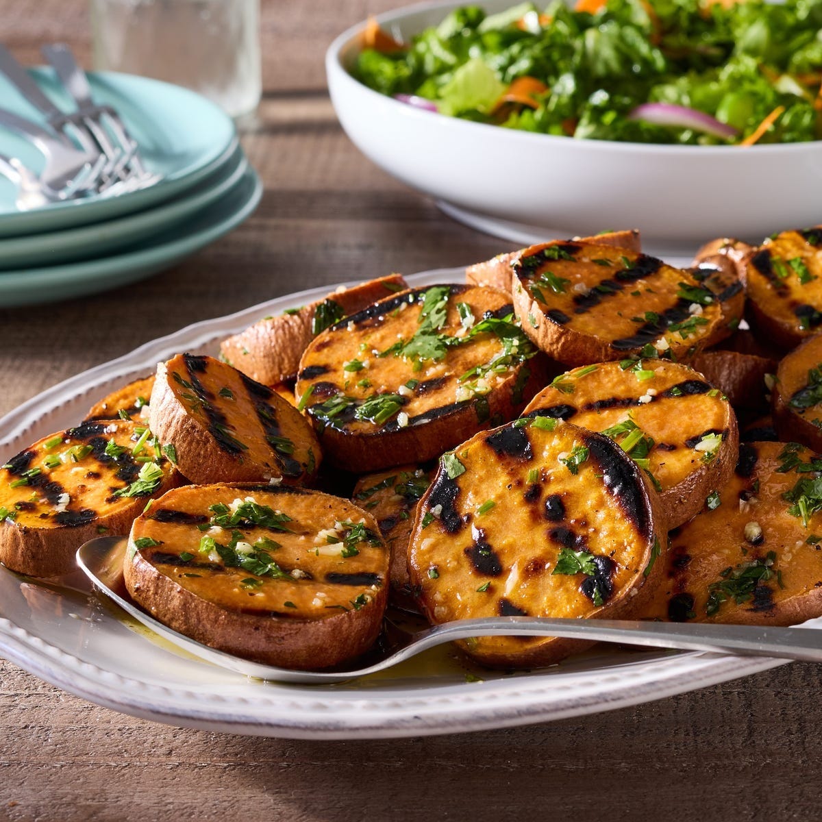 sweet potato side dishes grilled