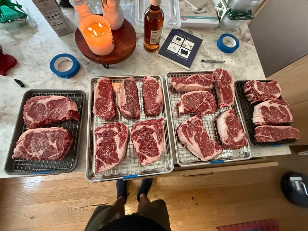 Christmas Steaks for the Family