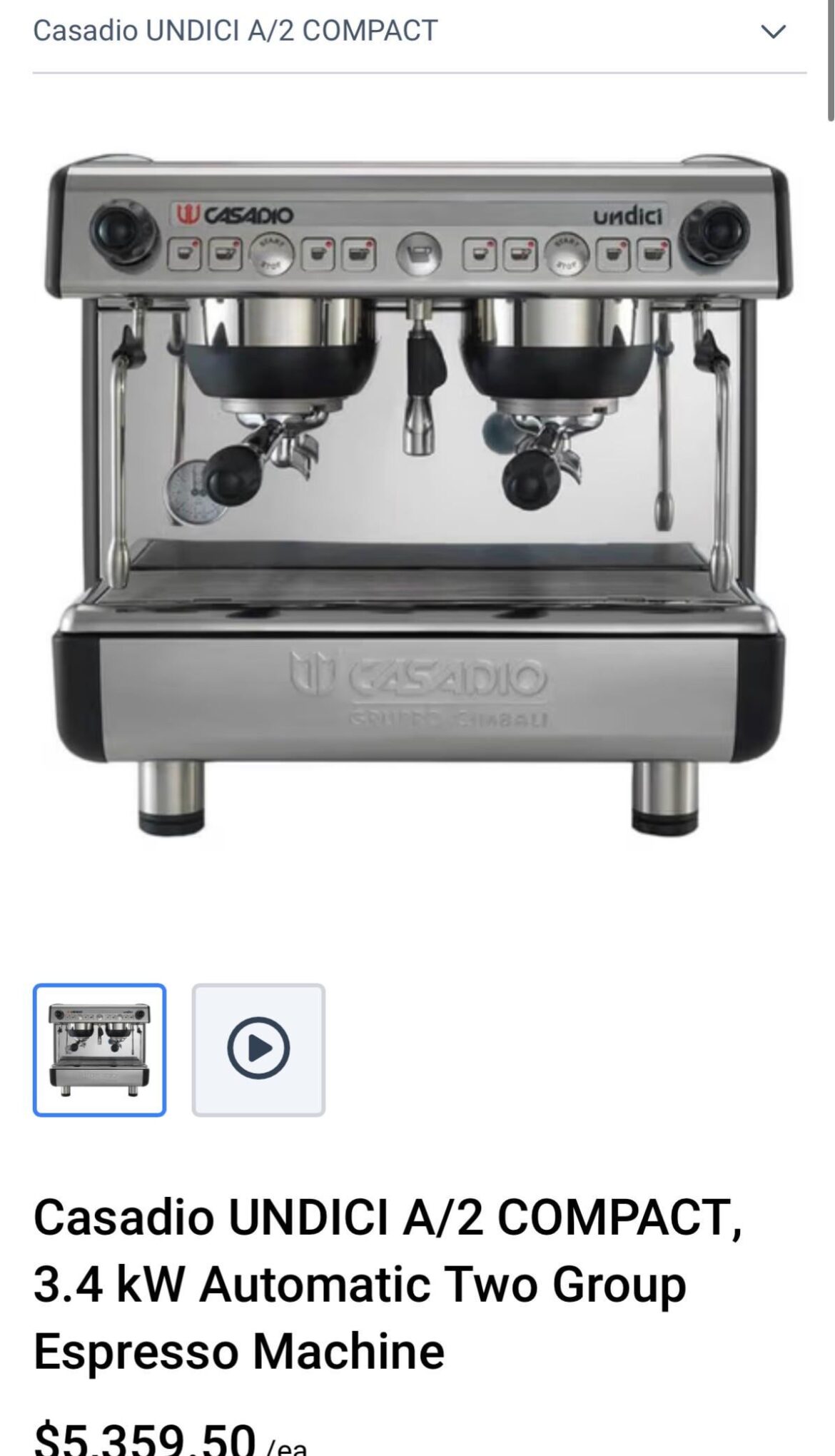 Just purchased Casadio UNDICI refurbished with 1 year  warranty for small new cafe. Thoughts and advice ?