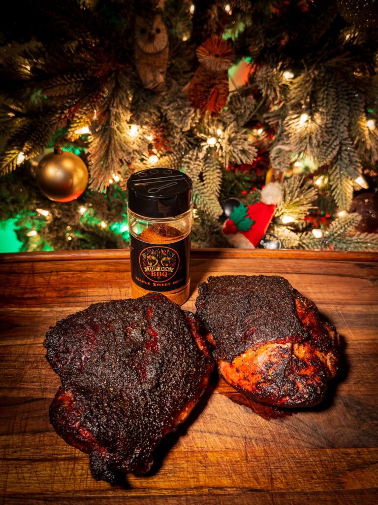 Cured and Smoked Turkey Thighs