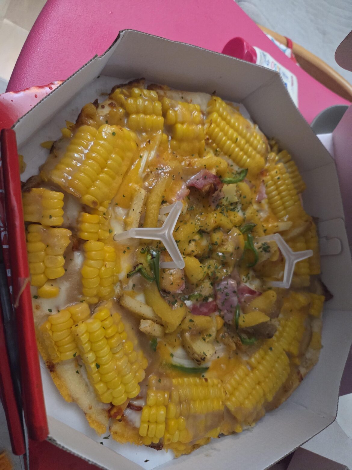South Korean ‘Corn Pizza’