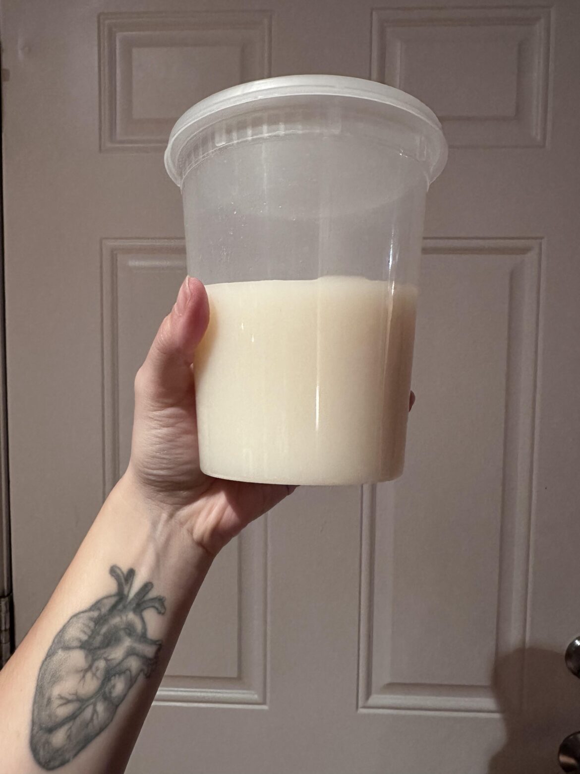 I made Sagol-gukmul (사골국물) for the first time!