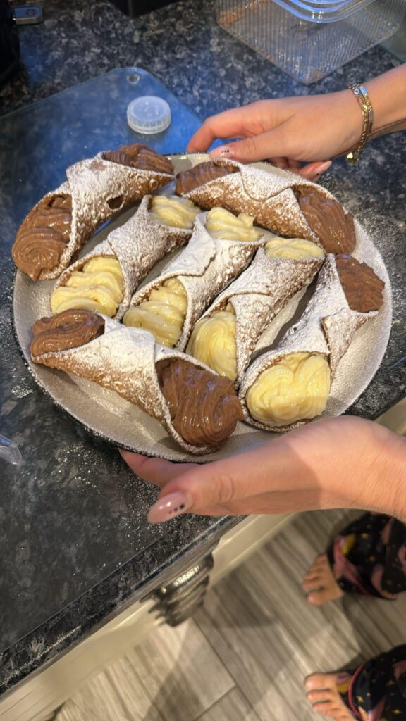 Homemade Cannoli