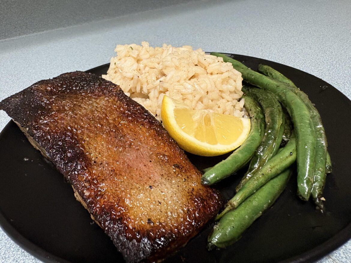 College Budget Salmon Dinner College Budget Salmon Dinner