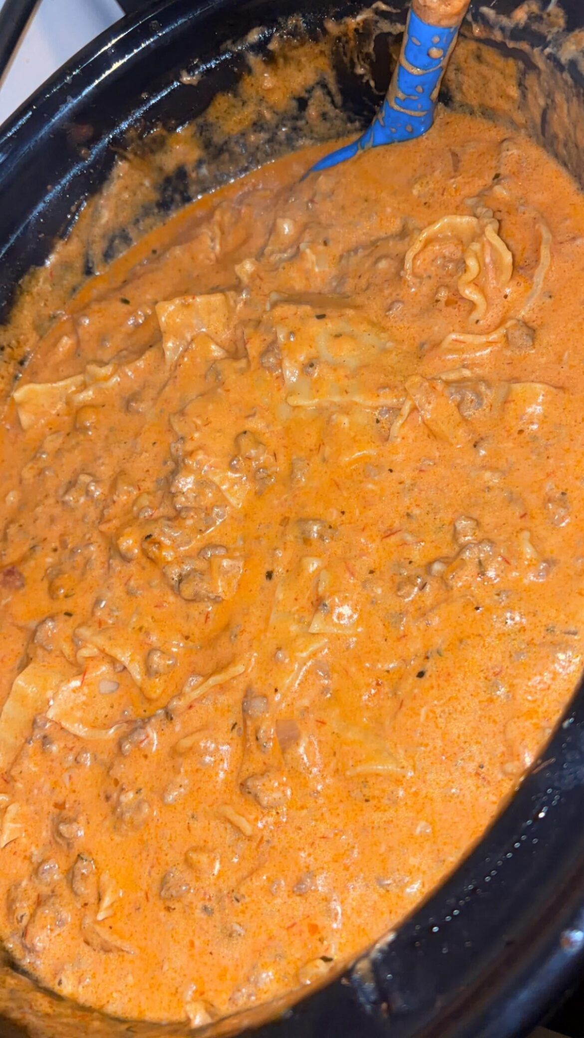 First time making lasagna soup