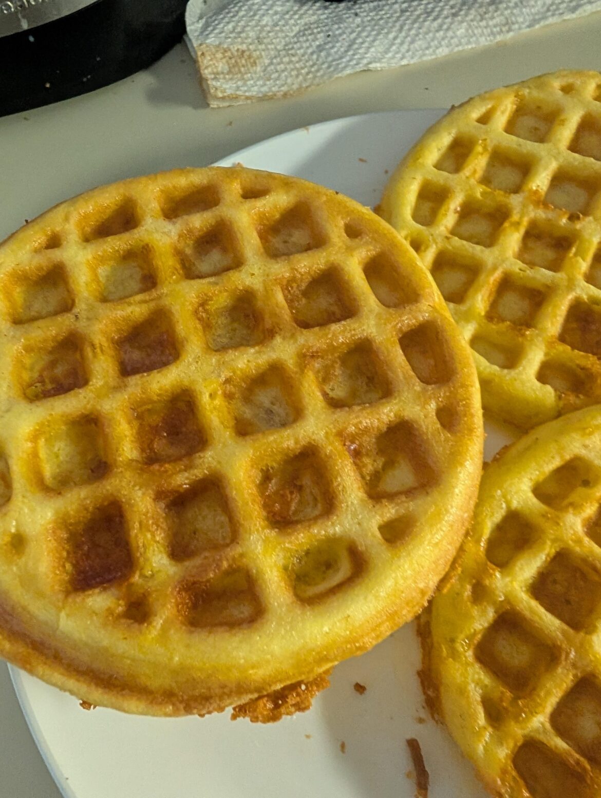 Mini keto waffles