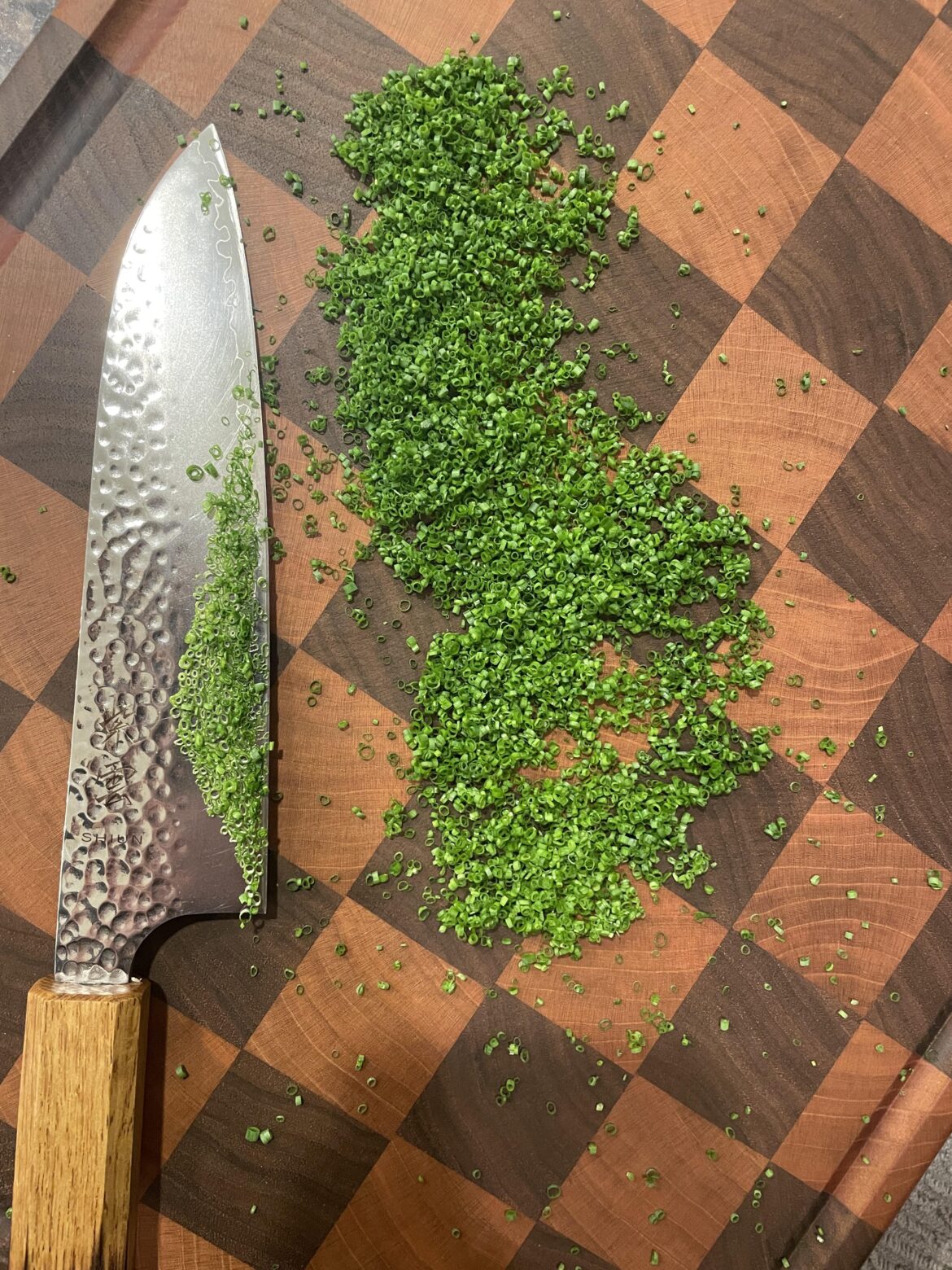 Cutting a couple of chives almost every day until this Reddit says they’re perfect. Day 66