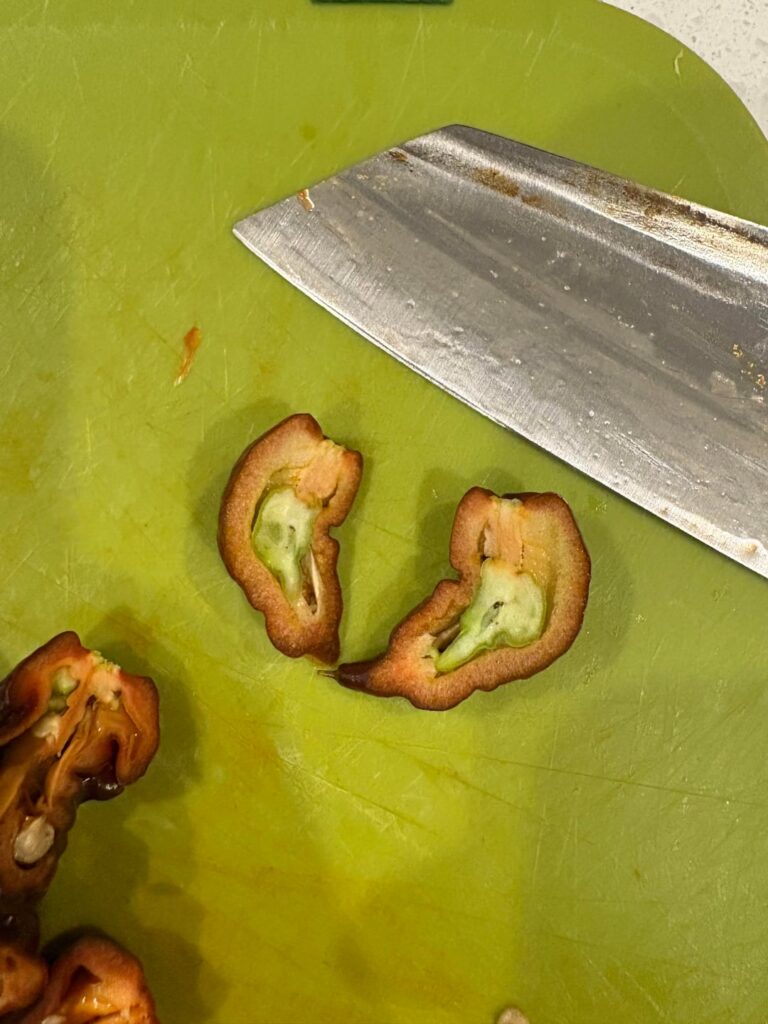 Almost every single one of my mini chocolate reapers had another growing inside it