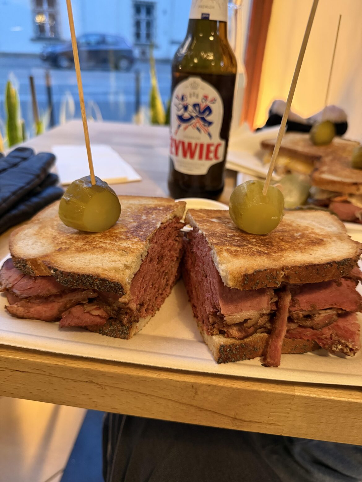 Not my work, but a beaut my son had in Poland