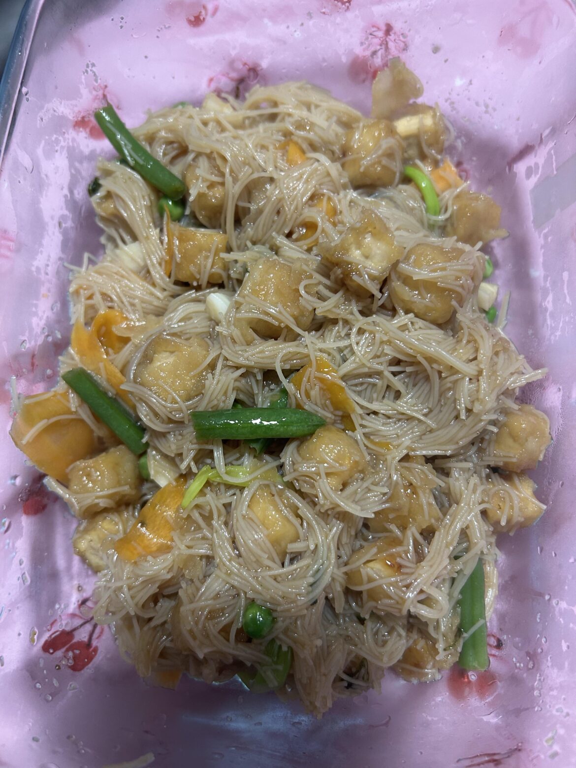 do rice noodles classify as pasta? or rice shaped noodles?