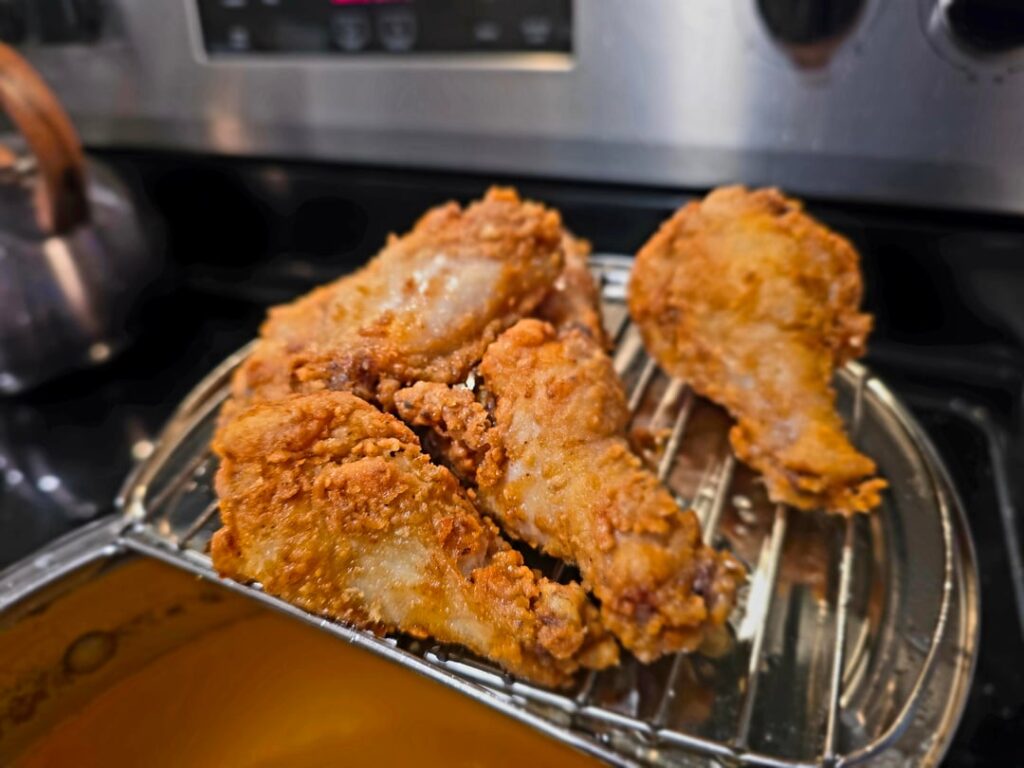 Home made Asian Zing wings... it hit the spot