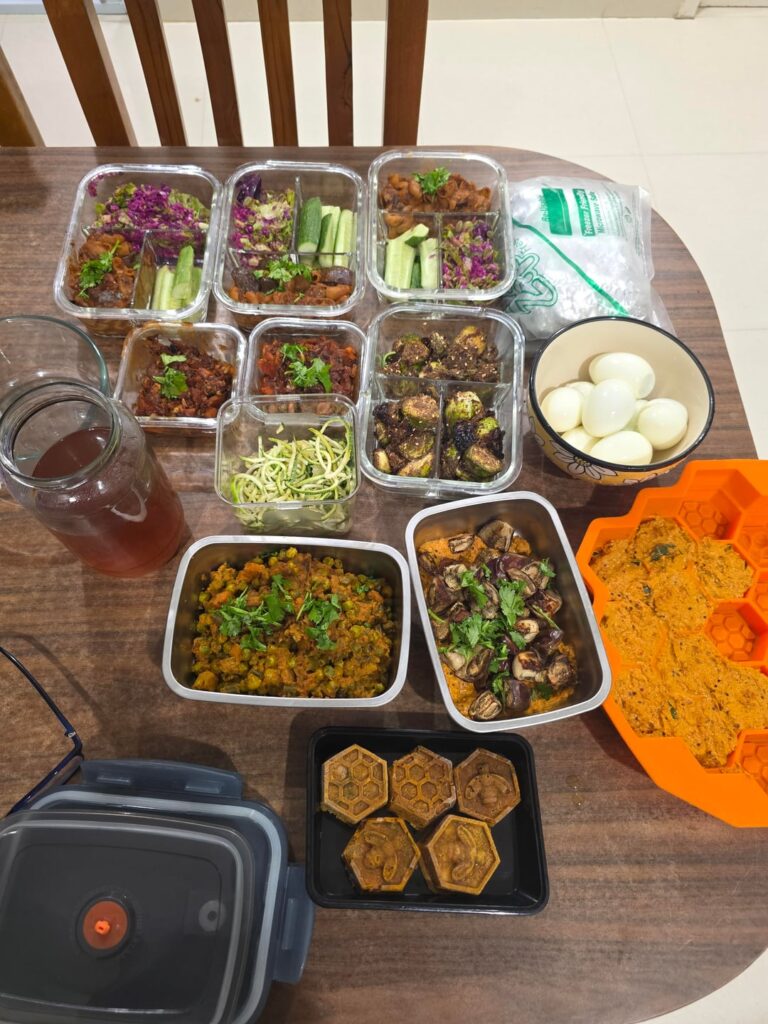 Vegetarian meal prep
