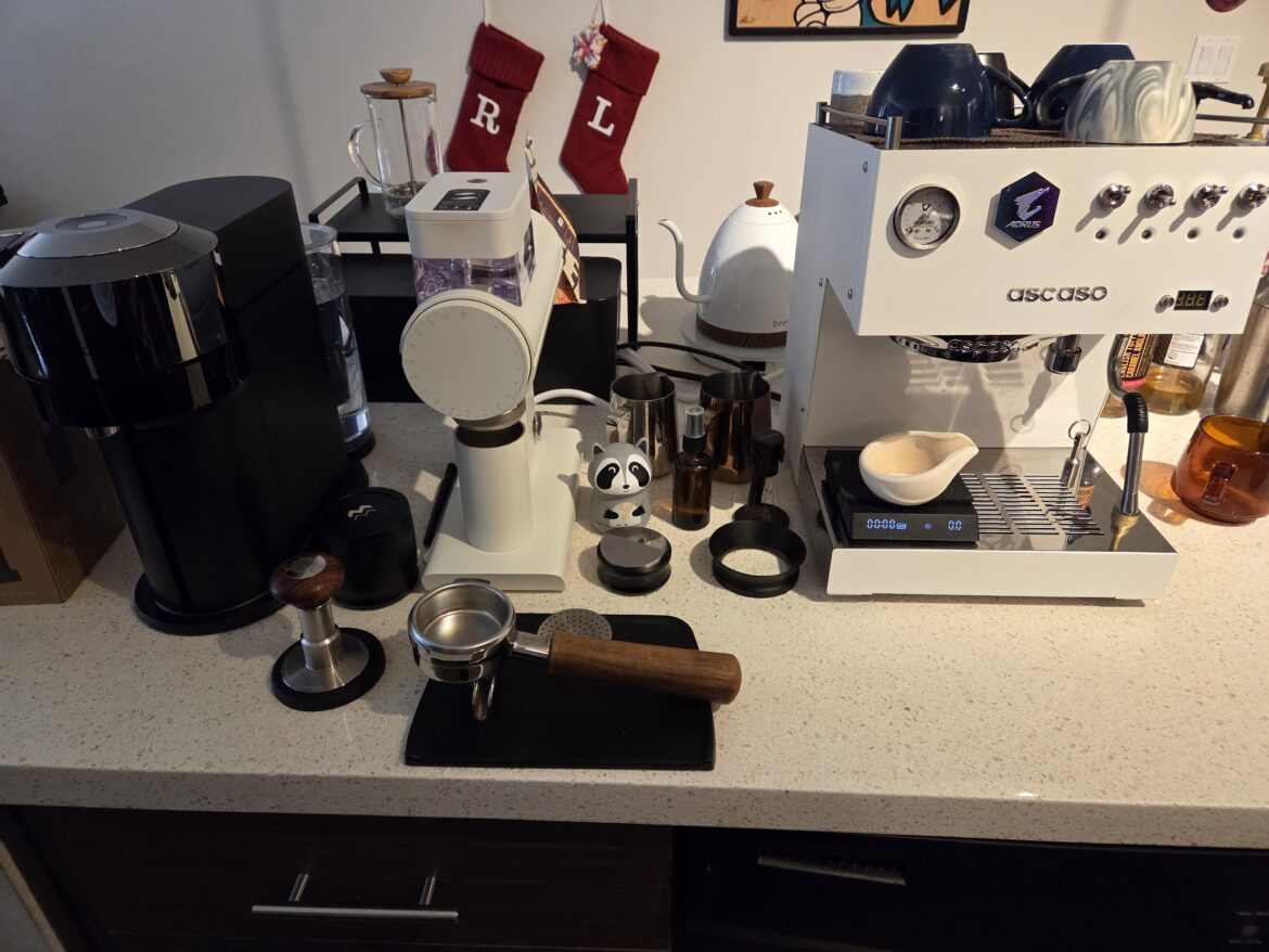 So... the company I work for got us all Nespresso machines for Christmas