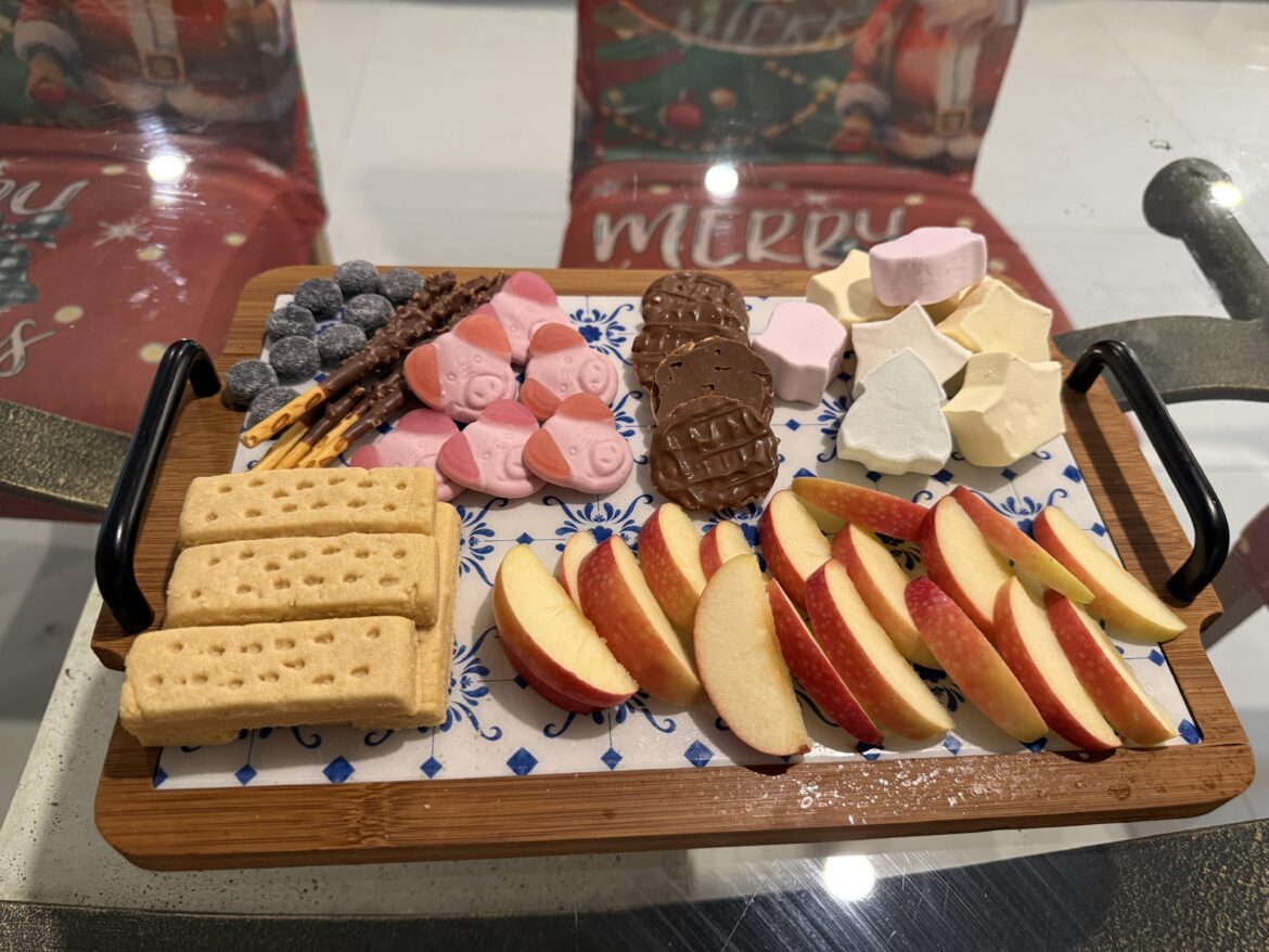 Put this little board together for my toddlers first at home play date