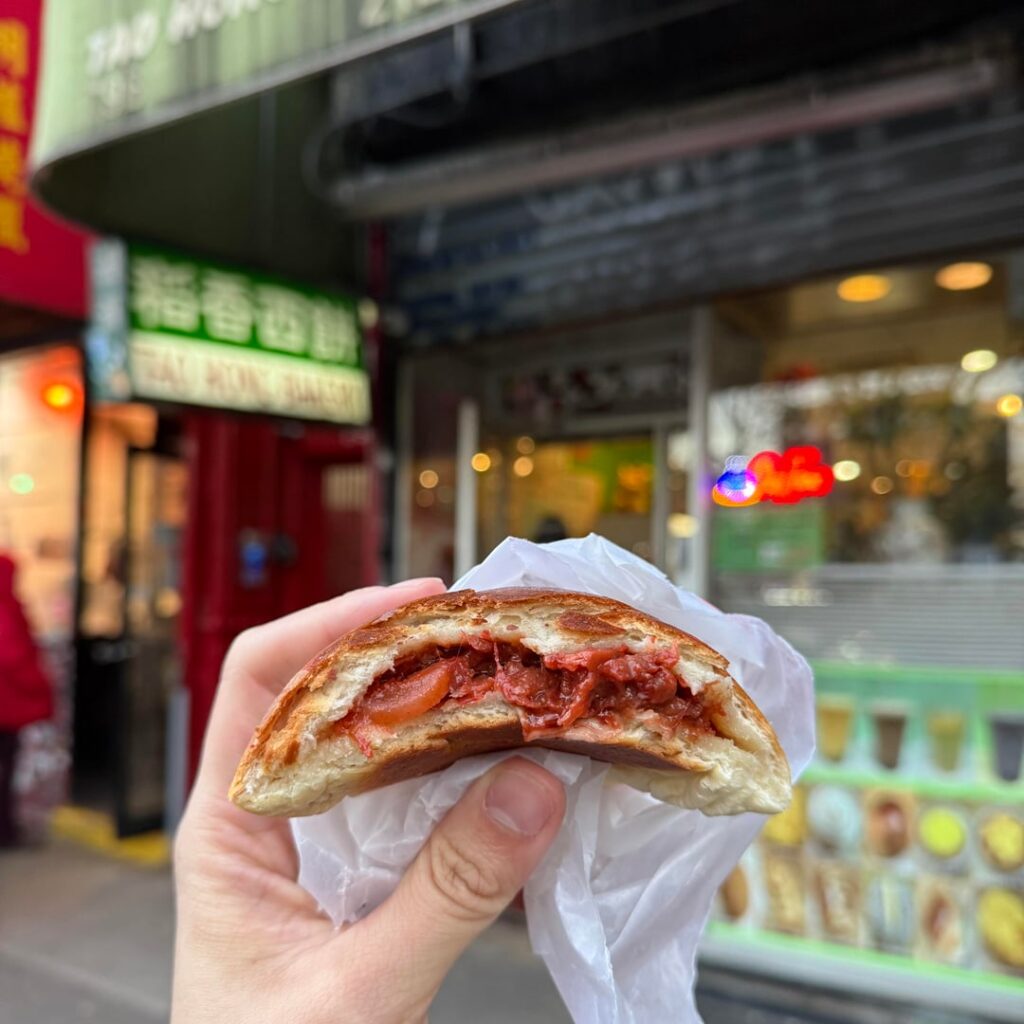 Tao Hong’s standout cha siu bao (pork buns). A great alternative to Mei Lai Wah without the lines!
