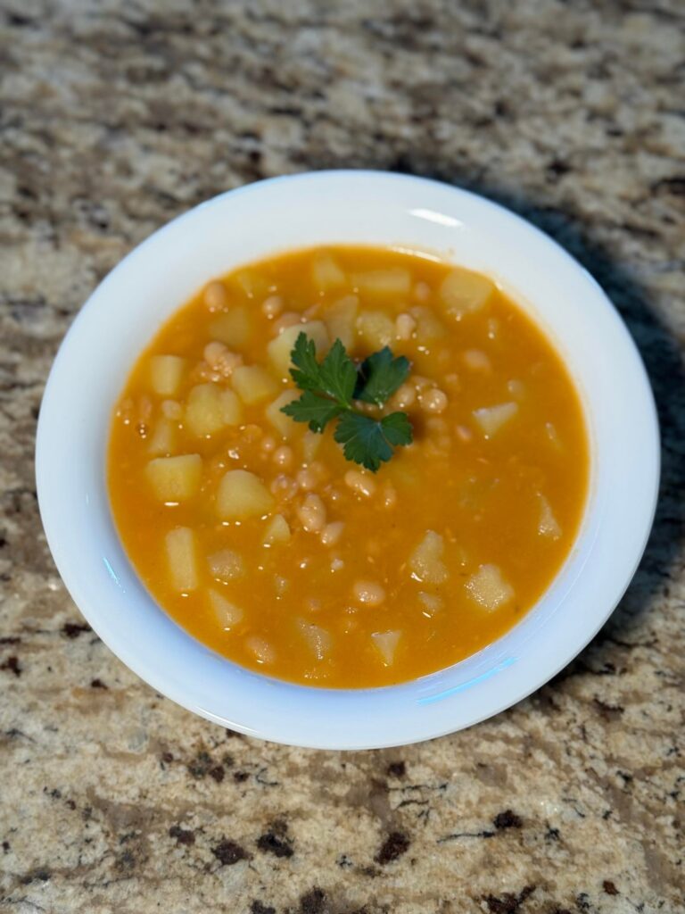 minestra di patate e fagioli minestra di patate e fagioli
