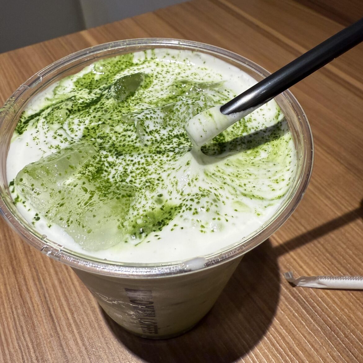 Has anyone successfully recreated a thick, "Salty Cream" foam for a matcha latte under 100 cals?