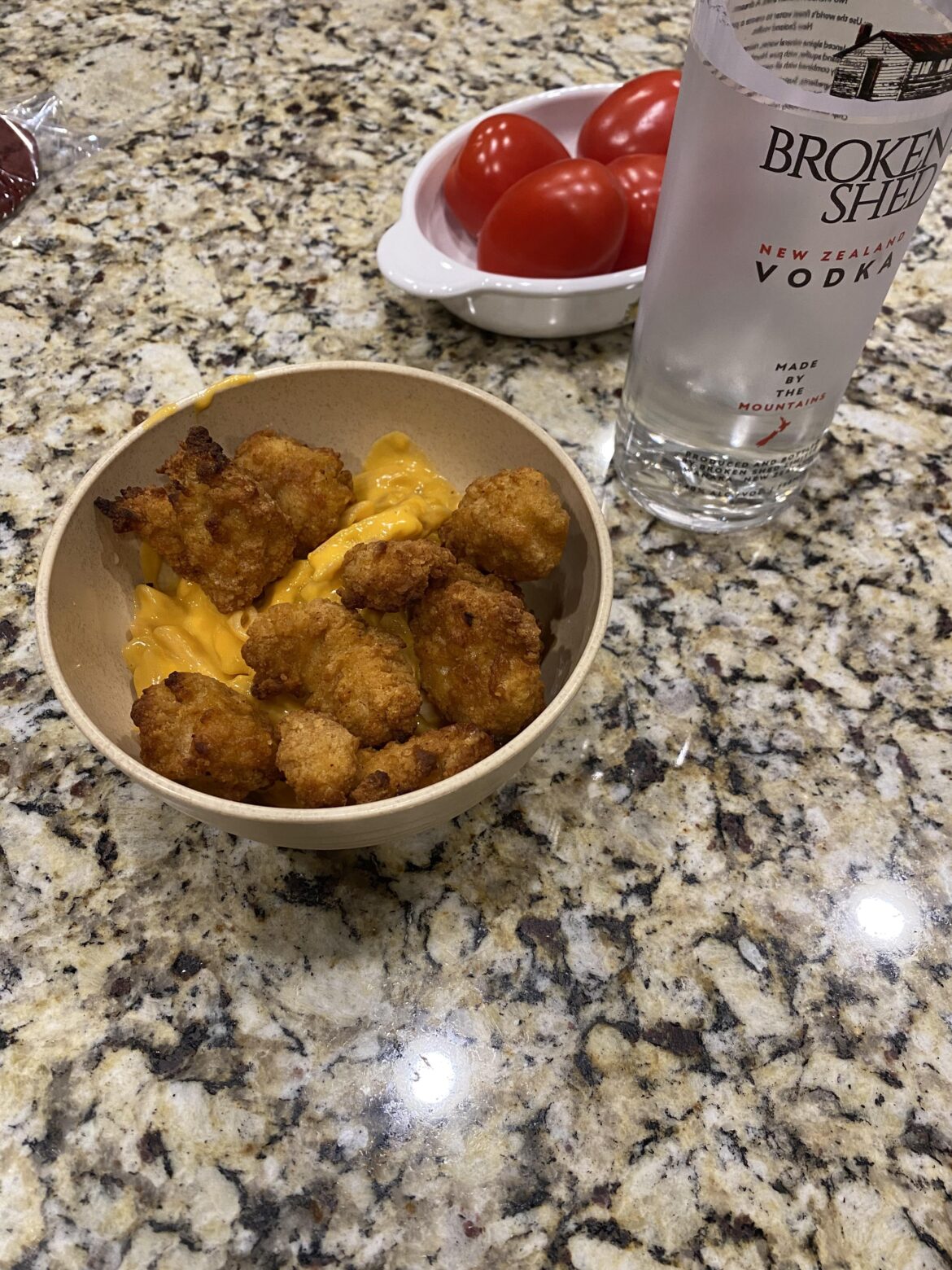 Tonight’s drunken cookery