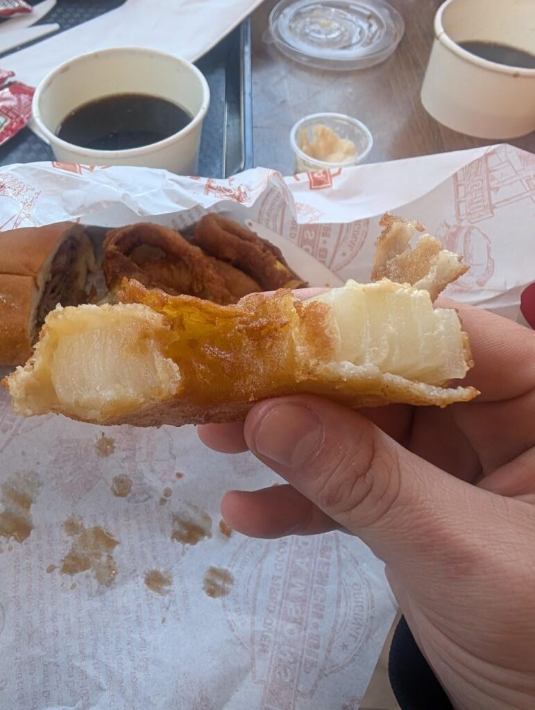 Is this the ideal onion ring? I can't decide