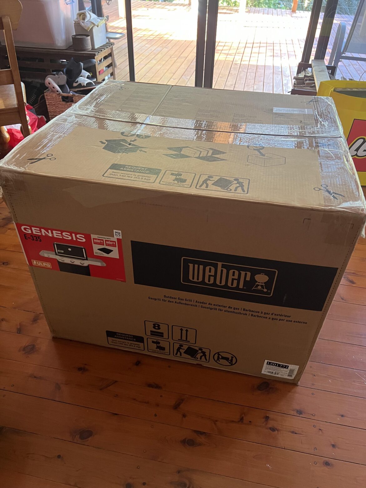 First new Weber for 15 years. Can’t wait!! 🤩🤩🤩
