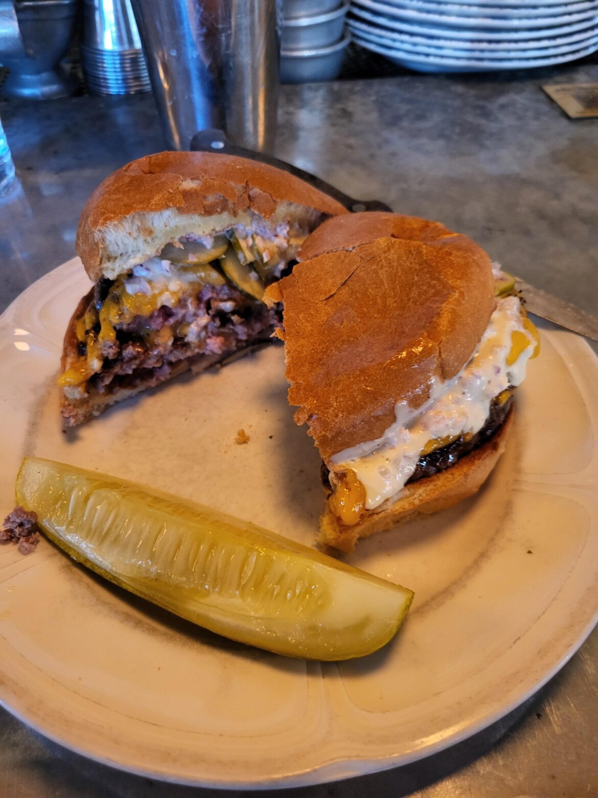 Au Cheval. Underwhelmed. I just can't do a burger medium rare.