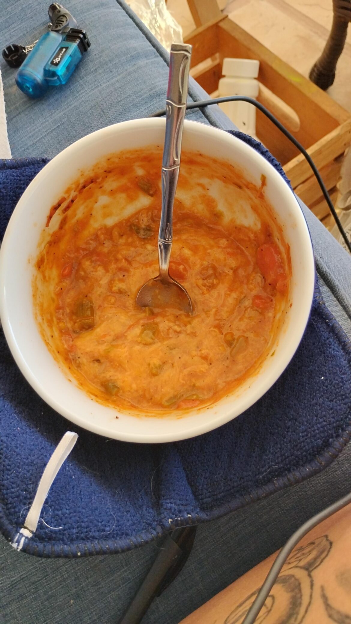 More cheese than soup