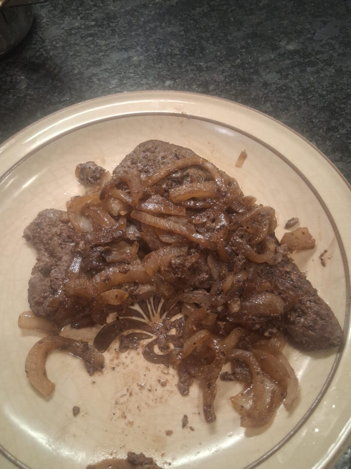 Sourdough guy here. Beef liver and onions. Cheap vodka to get the taste out of my mouth.