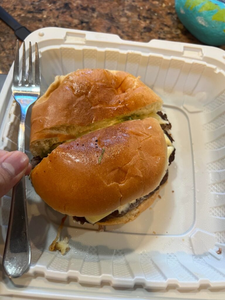 How much for this California burger?