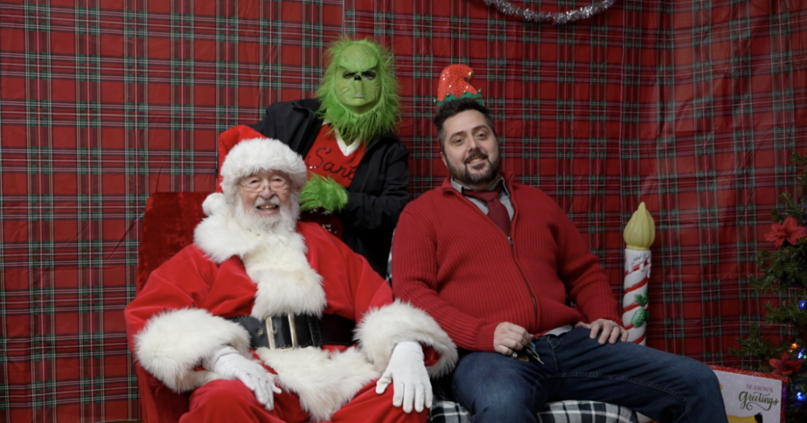 Special visitors bring Christmas magic to Mulliken food pantry celebration