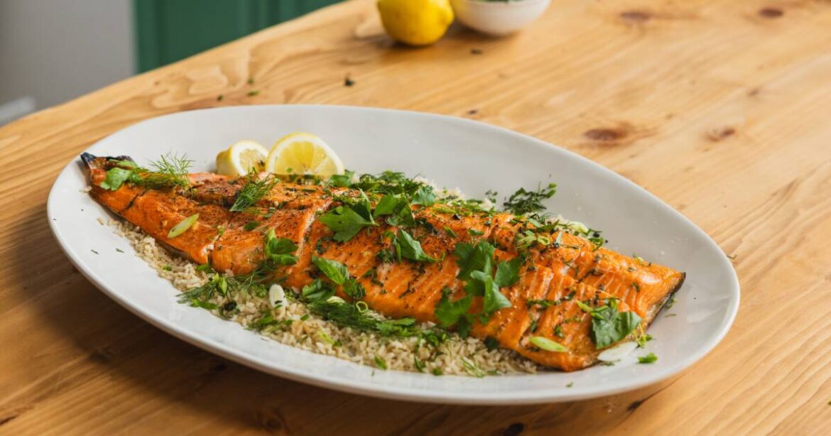 Joel’s Go-To Salmon with Herby Rice from Homemade Live! Joel's Go-To Salmon with Herby Rice from Homemade Live!