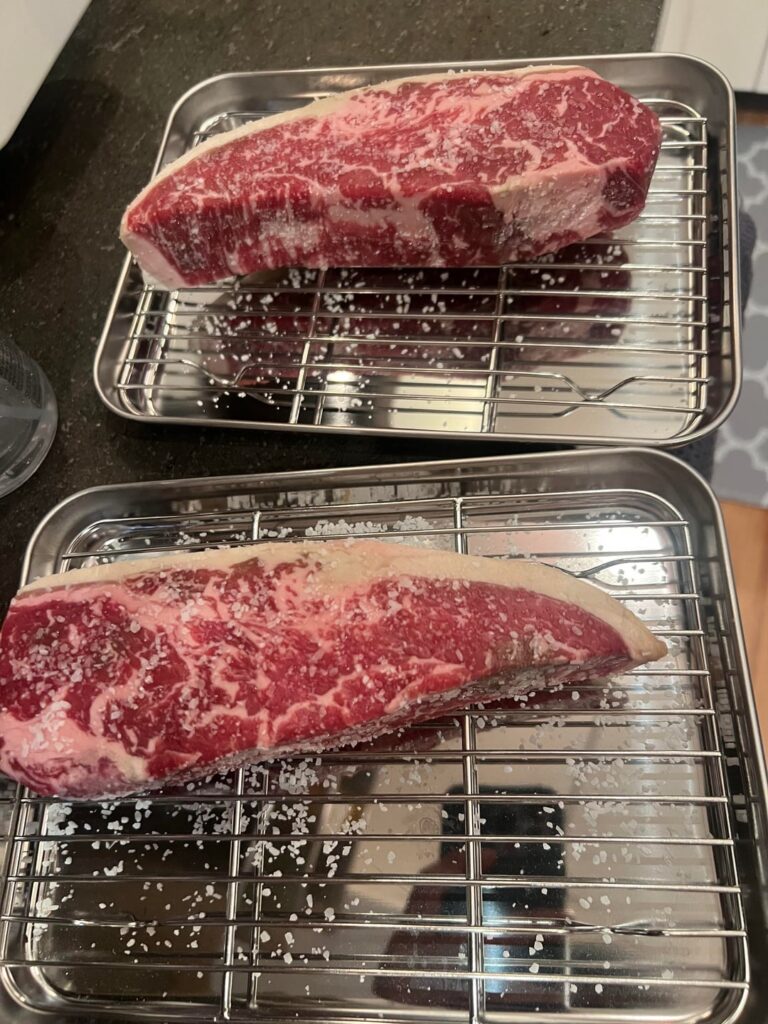 Dry aged steaks
