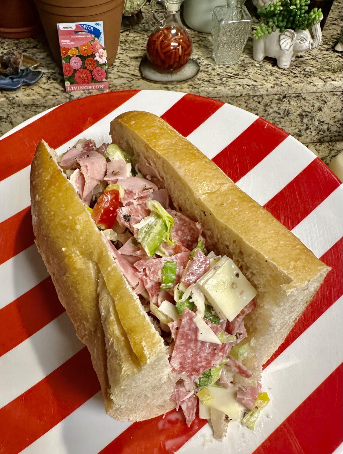 I was today years old whenever I made my first chopped Italian