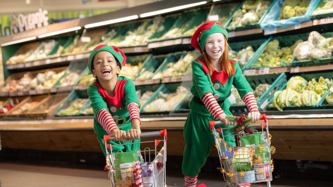 Christmas food collection at Tipp stores
